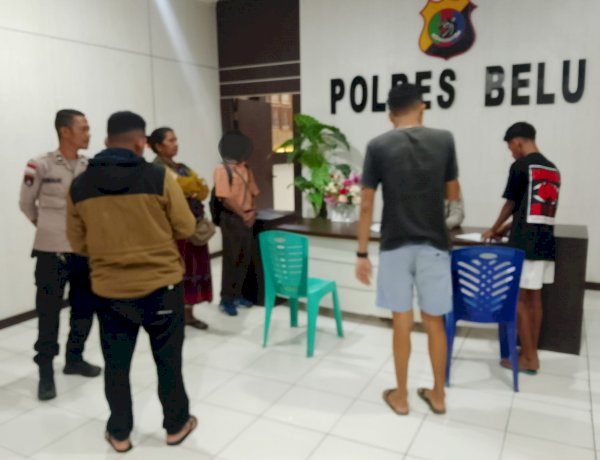 Respons Cepat Layanan 110, Polres Belu Amankan Pelajar Mabuk yang Resahkan Warga di Atambua