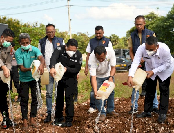 Merawat Harmoni Bumi Flobamora, Polda NTT Pulihkan Ketertiban Sosial Melalui Penertiban Minuman Beralkohol Ilegal
