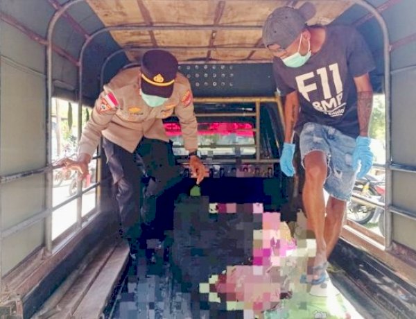 Warga Lekunik Ditemukan Meninggal, Warga Telp 110 dan Korban Dievakuasi Untuk Pemeriksaan