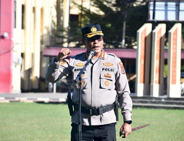 Kapolresta Kupang Kota: Tekankan Pelayanan Humanis dalam Apel Kesiapan May Day 2026