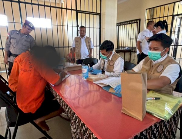 Polda NTT dan Polres Kupang Jalani Pengambilan Sampel DNA Tahanan, Perkuat Database Forensik Nasional