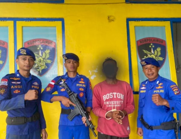 Ditpolairud Polda NTT  Berhasil Tangkap DPO Bom Ikan di Lembata