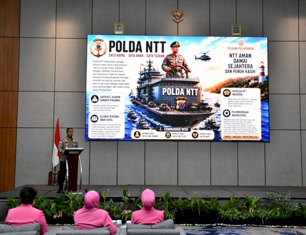 Satu Kapal Menuju Generasi Emas, Polda NTT Gelar Seminar The Art of Smart Parenting Sambut HUT Bhayangkara ke-80 dan HKGB ke-74