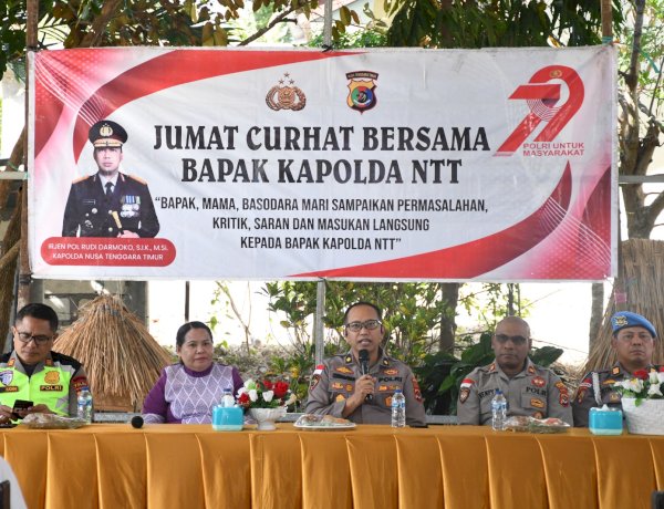 Dengar Langsung Aspirasi Warga Fatukoa, Polda NTT Siap Tingkatkan Keamanan dan Layanan Publik