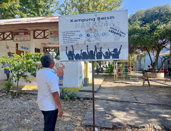 Tuatuka Matangkan Persiapan Lomba Kampung Bebas Narkoba Tingkat Nasional, Ditresnarkoba Polda NTT Lakukan Supervisi