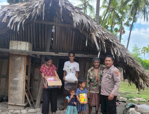 Polisi Peduli di Rote Ndao: Menyisihkan Rezeki untuk Mewujudkan Rumah Layak Huni bagi Warga
