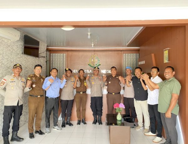 Perkuat Sinergitas Penegakan Hukum, Kapolres Sabu Raijua Jalin Silaturahmi dengan Kejaksaan Negeri