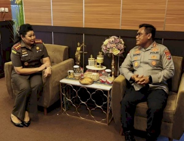 Perkuat Sinergitas Penegakan Hukum, Kapolresta Kupang Kota Jalin Silaturahmi dengan Kajari Kelas I A Kota Kupang