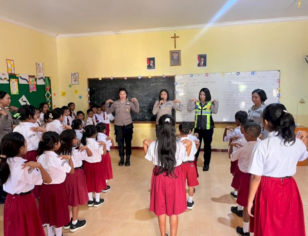 Polda NTT Gelar Trauma Healing dan Terapi USEFT bagi Anak-Anak Terdampak Konflik di Adonara Timur, Dukung Pemulihan Psikologis Pascakonflik