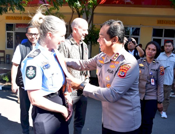 Kapolda NTT Terima Delegasi Trilateral Meeting Polri, AFP, dan PNTL, Perkuat Sinergi Pengamanan Perbatasan