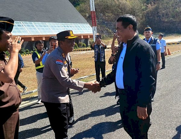 Kawal Kunjungan Mentan RI di Alor, Polres Pastikan Bantuan dan Agenda Pertanian Berjalan Aman