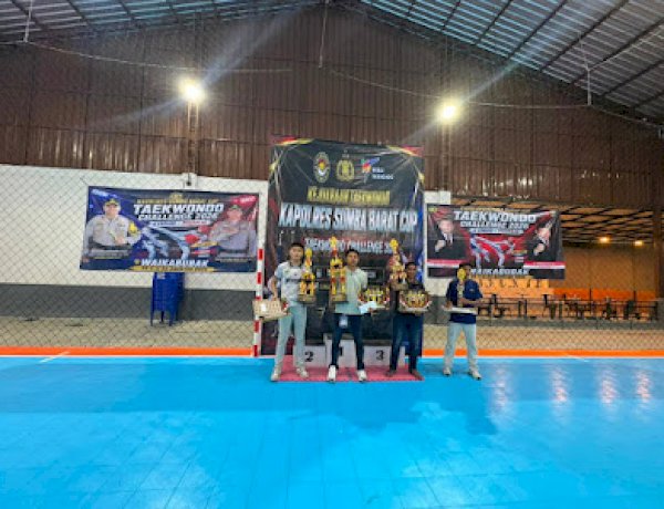 281 Atlet Meriahkan Taekwondo Kapolres Sumba Barat Cup 2026, Ajang Cetak Bibit Atlet Muda