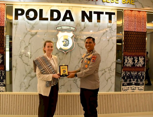 Perkuat Hubungan Bilateral, Polda NTT Terima Kunjungan Konsul Inggris