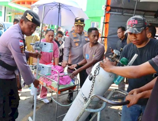 Gempa Guncang Ende, Polres Dirikan Tenda Darurat dan Siagakan 150 Personel