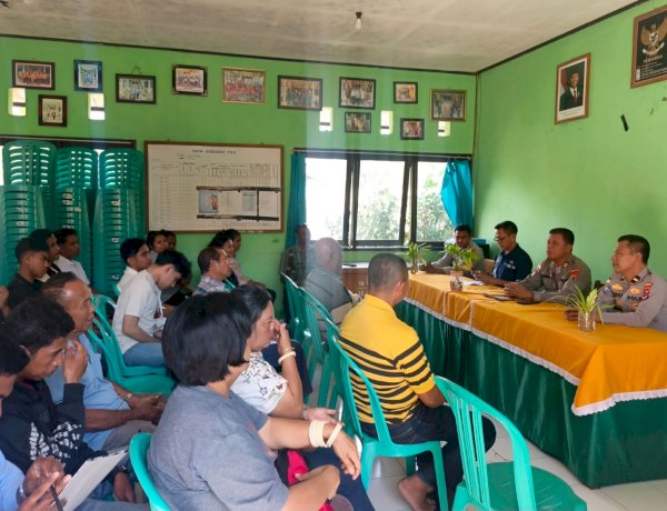 Cegah Karhutla, Ditbinmas Polda NTT Gencarkan Pembinaan dan Penyuluhan di Kelurahan Penfui