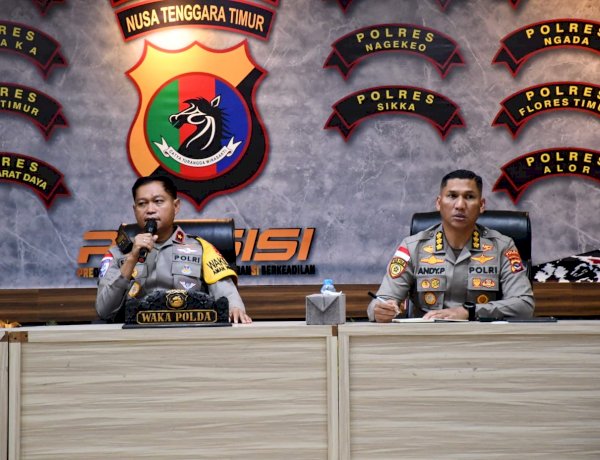 Dorong Profesionalisme Biro SDM, Wakapolda NTT Beri Arahan kepada Personel
