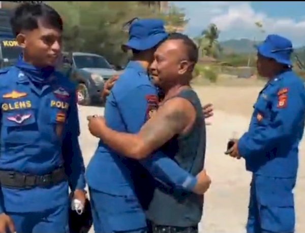 Usai Tuntaskan Operasi Aman Nusa II di Reo Manggarai, Personel Polairud Polda NTT Kembali ke Kupang