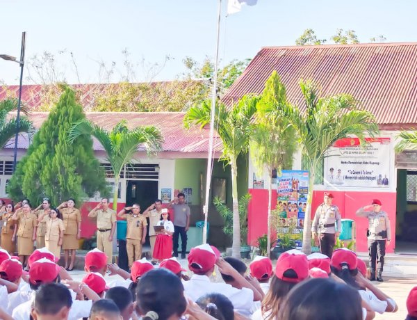 Polda NTT Tanamkan Pesan Positif di Sekolah, Pelajar Diajak Jaga Diri dan Masa Depan