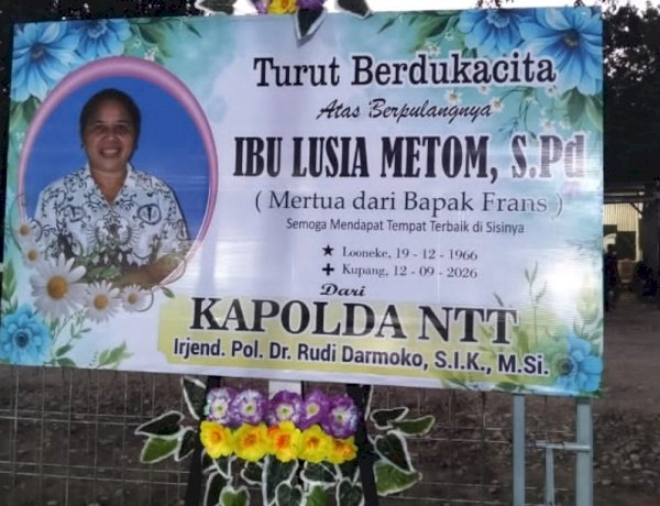 Ungkapan Duka Kapolda NTT untuk Guru di Pedalaman Timor