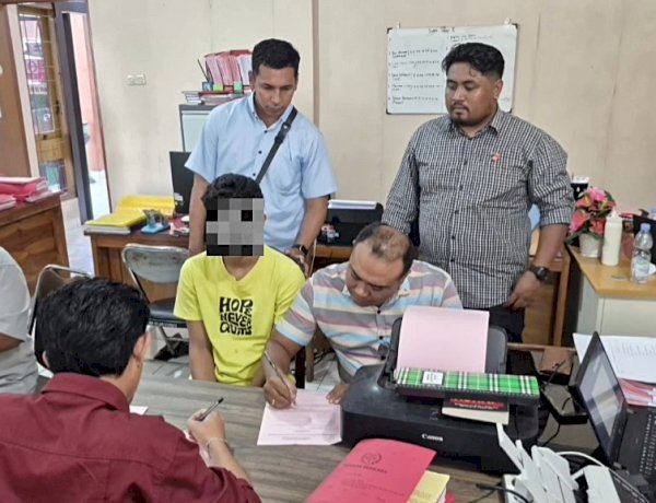 Penanganan Perkara Tuntas, Polsek Maulafa Serahkan Tersangka Pencurian ke Kejaksaan