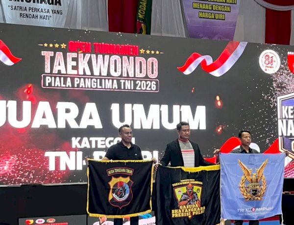 Ukir Prestasi Nasional, Taekwondo Polda NTT Raih Juara Umum II Piala Panglima TNI 2026