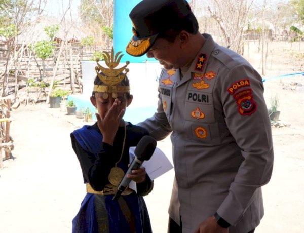 Suara Hati Anak Desa Benu: Terima Kasih Pak Kapolda NTT, Sumur Bor Ini Adalah Kehidupan Bagi Kami