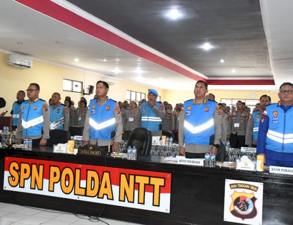 Polda NTT Gelar Pengambilan Sumpah dan Pakta Integritas Seleksi PAG serta SBP TA 2026: Junjung Tinggi Prinsip Bersih, Transparan, Akuntabel, dan Humanis