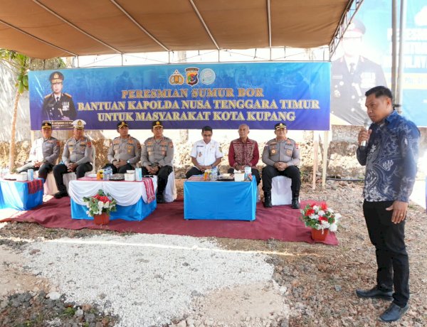 Warga Kelurahan Belo Rasakan Manfaat Nyata Sumur Bor Bantuan Polda NTT, Pengeluaran Bulanan Air Bersih Anjlok Signifikan