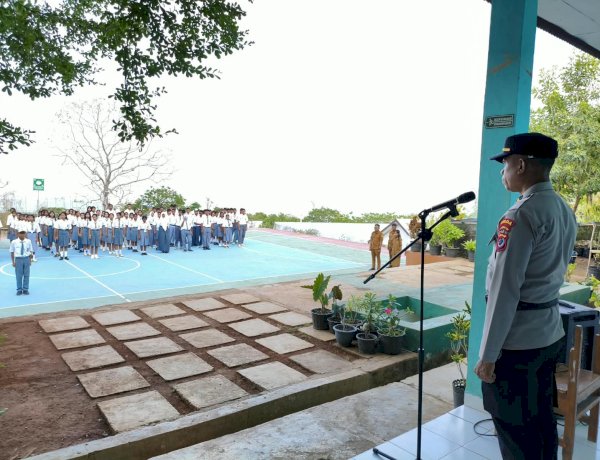Program Ditbinmas Polda NTT, Edukasi Pelajar SMAN 12 Kupang, Perkuat Sinergi Cegah Bullying dan Pelanggaran Lalu Lintas