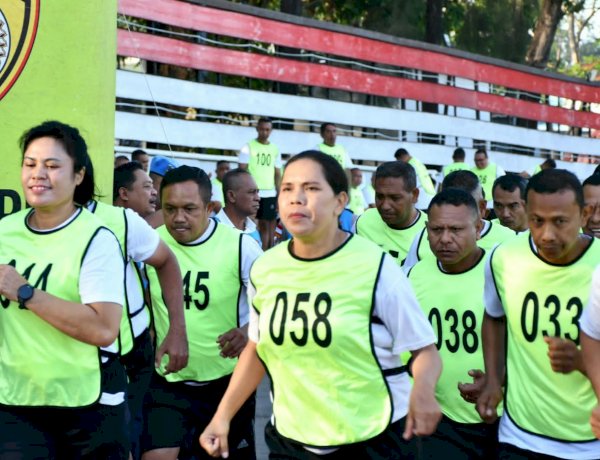 141 Peserta Ikuti Tes Kesamaptaan Jasmani Seleksi PAG Polda NTT T.A. 2026