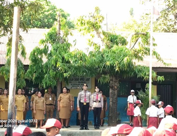 Polda NTT Hadir di SDI Labat Kupang, Tanamkan Karakter Positif dan Cegah Perundungan Sejak Dini