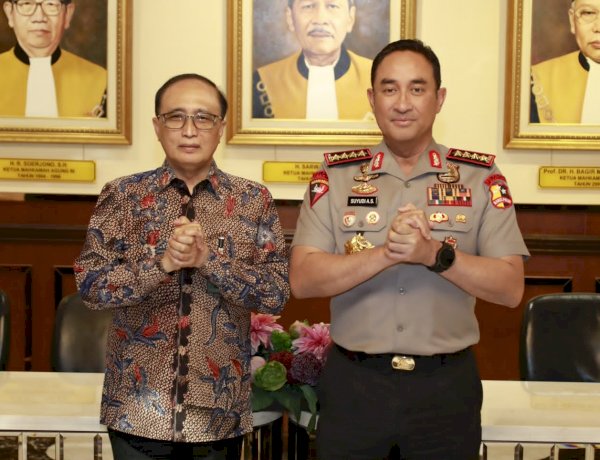 Kapolri Suyudi Ario Seto Kunjungi MA, Perkuat Kolaborasi Penegakan Hukum