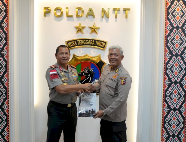 Kapolda NTT Terima Hasil Penelitian Puslitbang Polri, Dorong Peningkatan Kinerja dan Kualitas Pelayanan