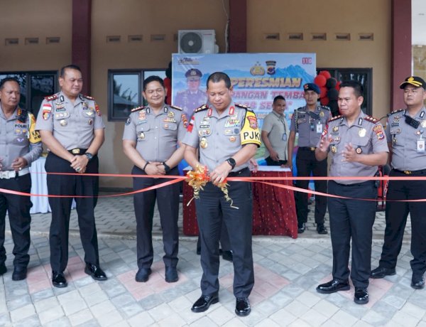 Kapolda NTT Irjen Pol. Reza Arief Dewanto Resmikan Lapangan Tembak 38 Setia Polres Manggarai Barat, Perkuat Profesionalisme Personel