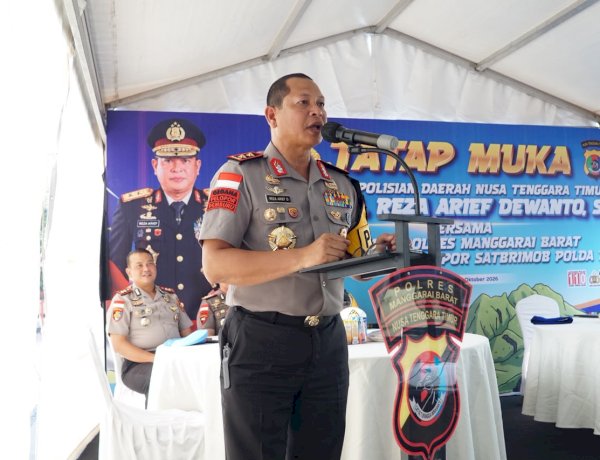 Pesan Tegas Kapolda NTT kepada Personel di Labuan Bajo: Jaga Integritas, Bekerja Ikhlas, Layani Masyarakat