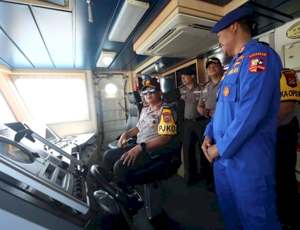 Kapolda NTT Tinjau Kapal Polisi di Labuan Bajo, Beri Perhatian kepada Personel Polairud