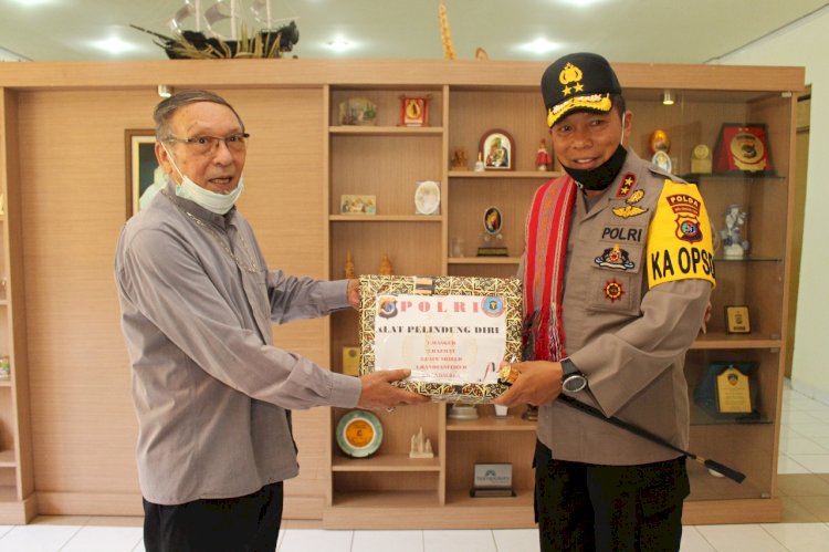 Safari Kamtibmas Jelang Pilkada 2020, Kapolda NTT Kunjungi Uskup Agung Kupang