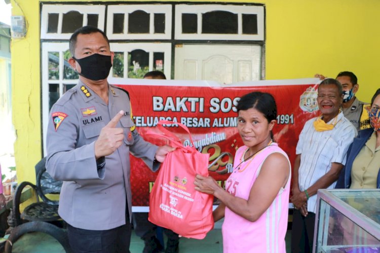 Baksos Polri, Peduli Pada Masyarakat Terdampak Covid-19