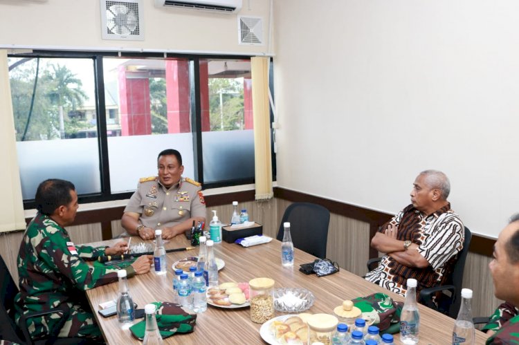 Wakapolda NTT Terima Kunjungan Silaturahmi Danrem 161/WS Kupang dan Irjen Pol. (Purn) Drs. Y. Jacki Uly