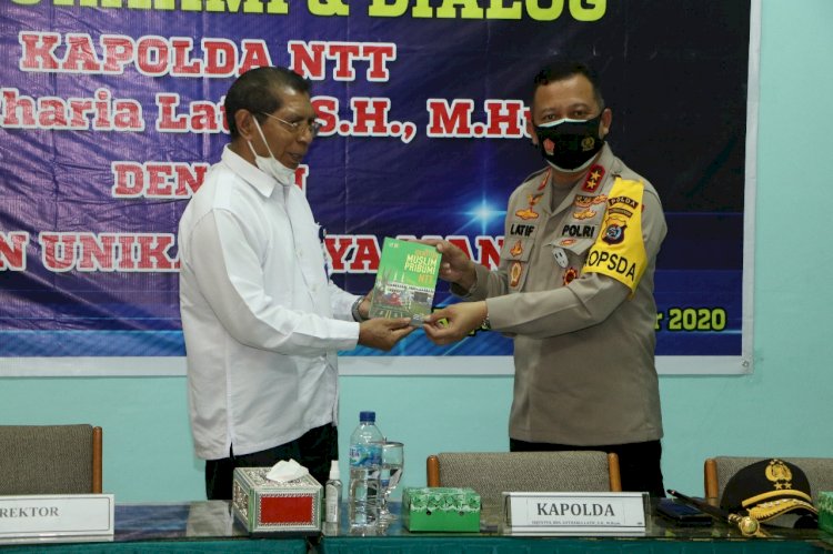 Jalin Sinergitas, Kapolda NTT Silaturahmi ke Kampus UNWIRA Kupang