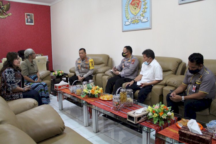 Jalin Sinergitas, Kapolda NTT Kunjungan Silaturahmi Dengan Ketua DPRD Provinsi NTT