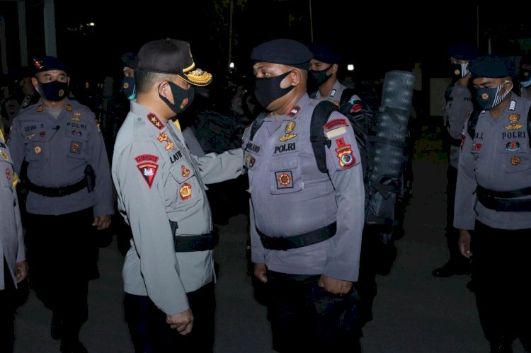 300 Personel Brimob Nusantara BKO Polda NTT, Siap Amankan Pilkada di 9 Kabupaten
