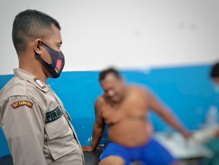Pelaku Pembakaran Dispenser BBM SPBU di Sikka Berhasil Diamankan Personel Polsek Paga
