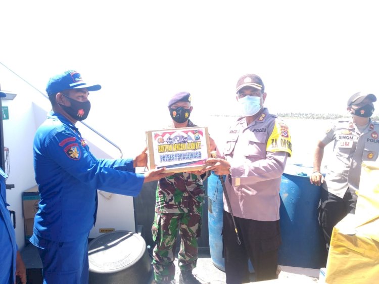 Polres Sabu Raijua Terima Paket Sembako dari Yayasan Bhayangkari Polda NTT, Polres Lumajang dan Polres Probolinggo untuk Warga Terdampak Bencana