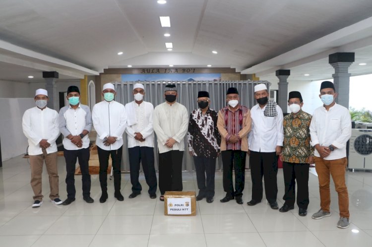 Jalin Kerja Sama dalam mengelolah Kamtibmas, Kapolda NTT Jalin Silaturahmi dengan Organisasi Kemasyarakatan  Islam