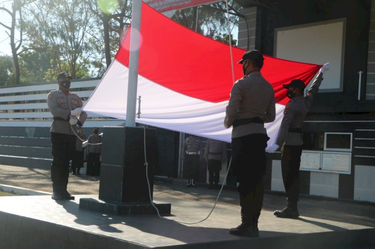 Peringati Hari Kebangkitan Nasional ke-113 Tahun 2021, Kapolda  NTT Pimpin Upacara Bendera