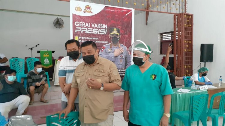 Pemerintah Kota Kupang Apresiasi Polda NTT Terkait Pelaksanaan Vaksinasi Massal