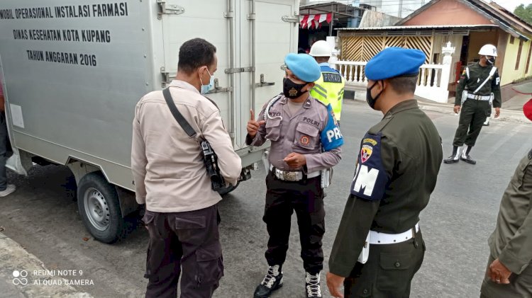Sinergitas TNI-Polri dan Satpol-PP NTT Tegakkan Displin Gelar Ops Gaktib Gabungan di Kota Kupang