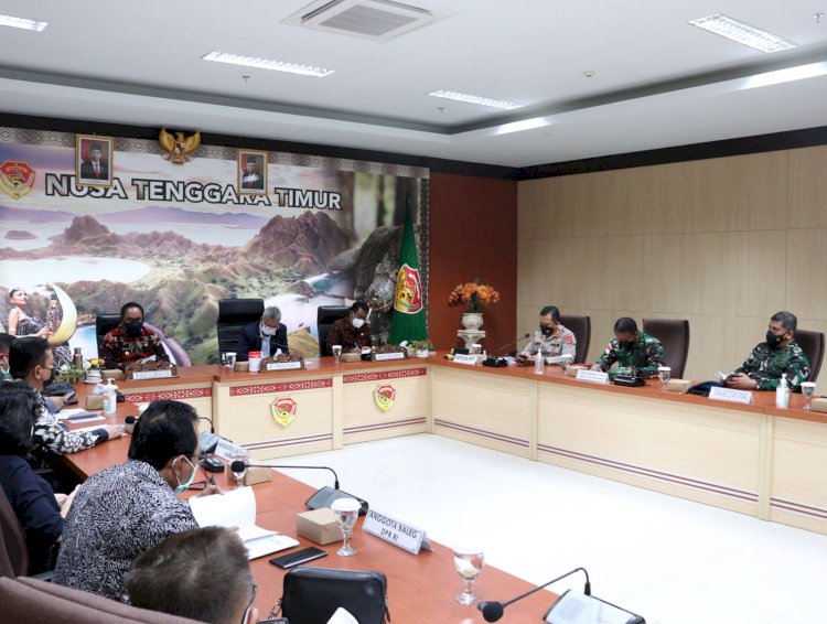 Kapolda NTT Hadiri Sosialisasi  Prolegnas RUU Prioritas Tahun 2021 Badan Legislasi Dewan Perwakilan Rakyat Indonesia