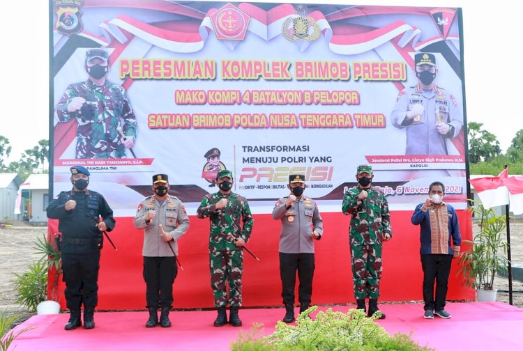 Bupati Manggarai Barat : Peresmian Komplek Brimob Presisi Kompi 4 Batalyon B oleh Pucuk pimpinan TNI dan Polri Adalah Peristiwa Luar Biasa